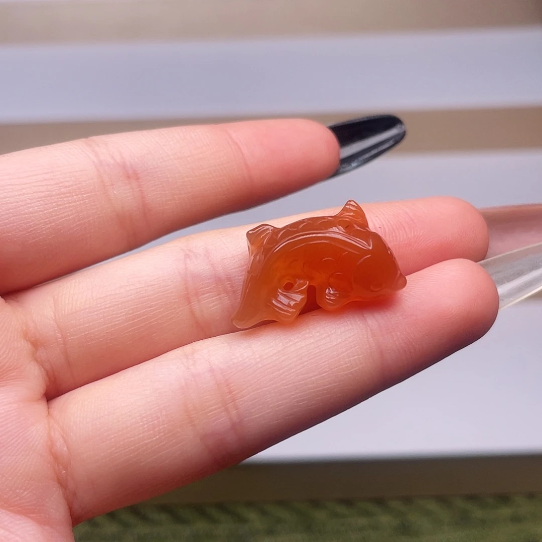 南红玛瑙未镶嵌挂件5815