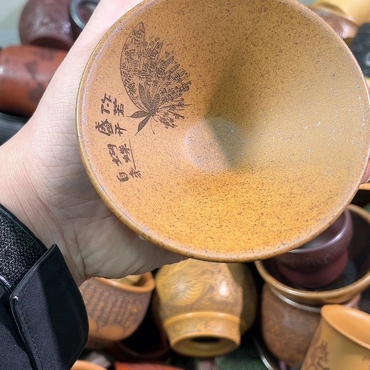 茶杯紫砂全手工紫砂主人杯