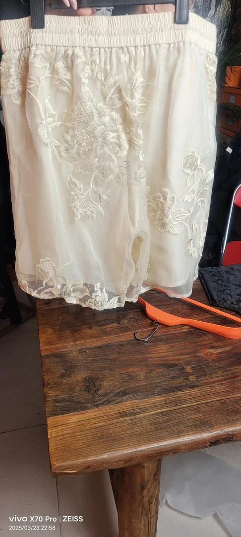 国风高腰短裤休闲打底裤中国风夏季安全裤中腰绣花薄款成人