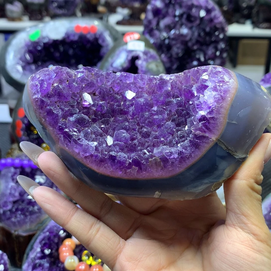 水晶摆件婷未镶嵌