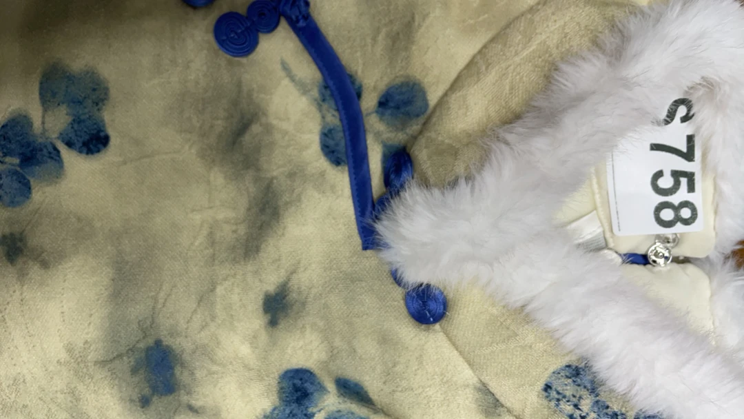 -758-瑕-------改良款旗袍