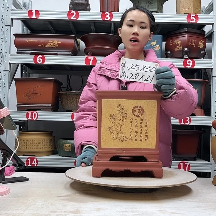 花盆紫砂紫砂花盆