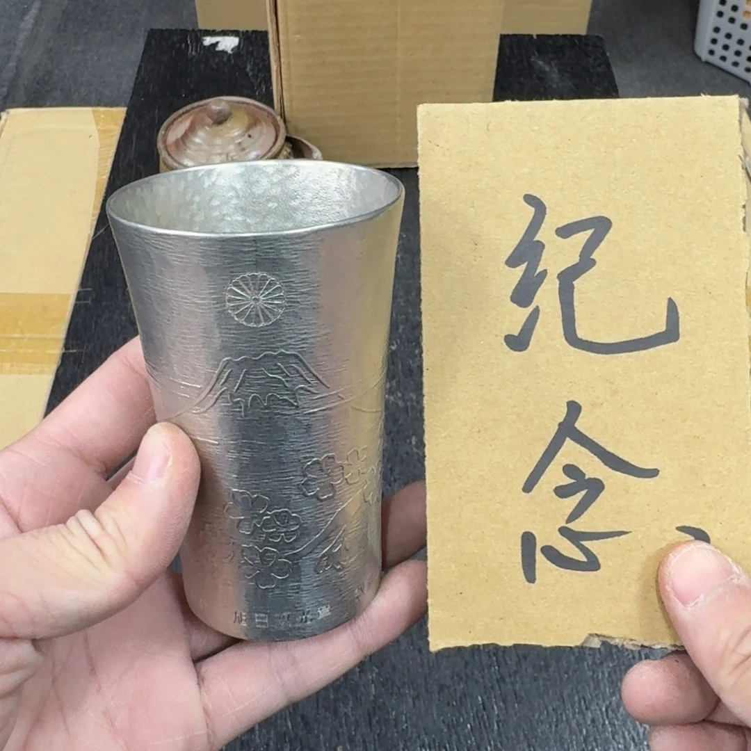 锡日本中古工艺品摆件