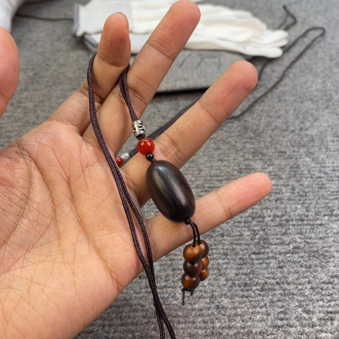 【闪购商品】柏木（崖柏）太行崖柏，雷雷，随型吊坠，咖啡豆甜奶香