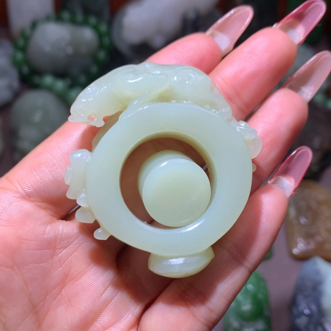 颈饰未镶嵌和田玉