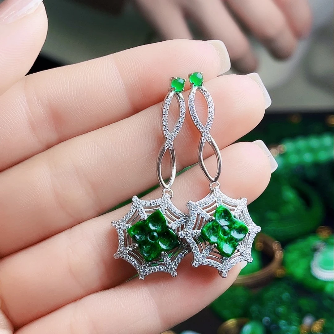 颈饰银S925镶嵌翡翠多样性