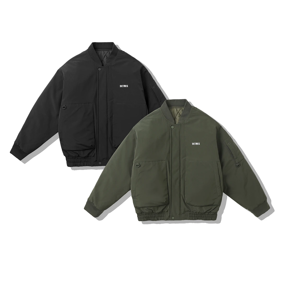 冬季新款第五代防泼水面料棒球棉服宽松版日系外套冬季新款GS1370