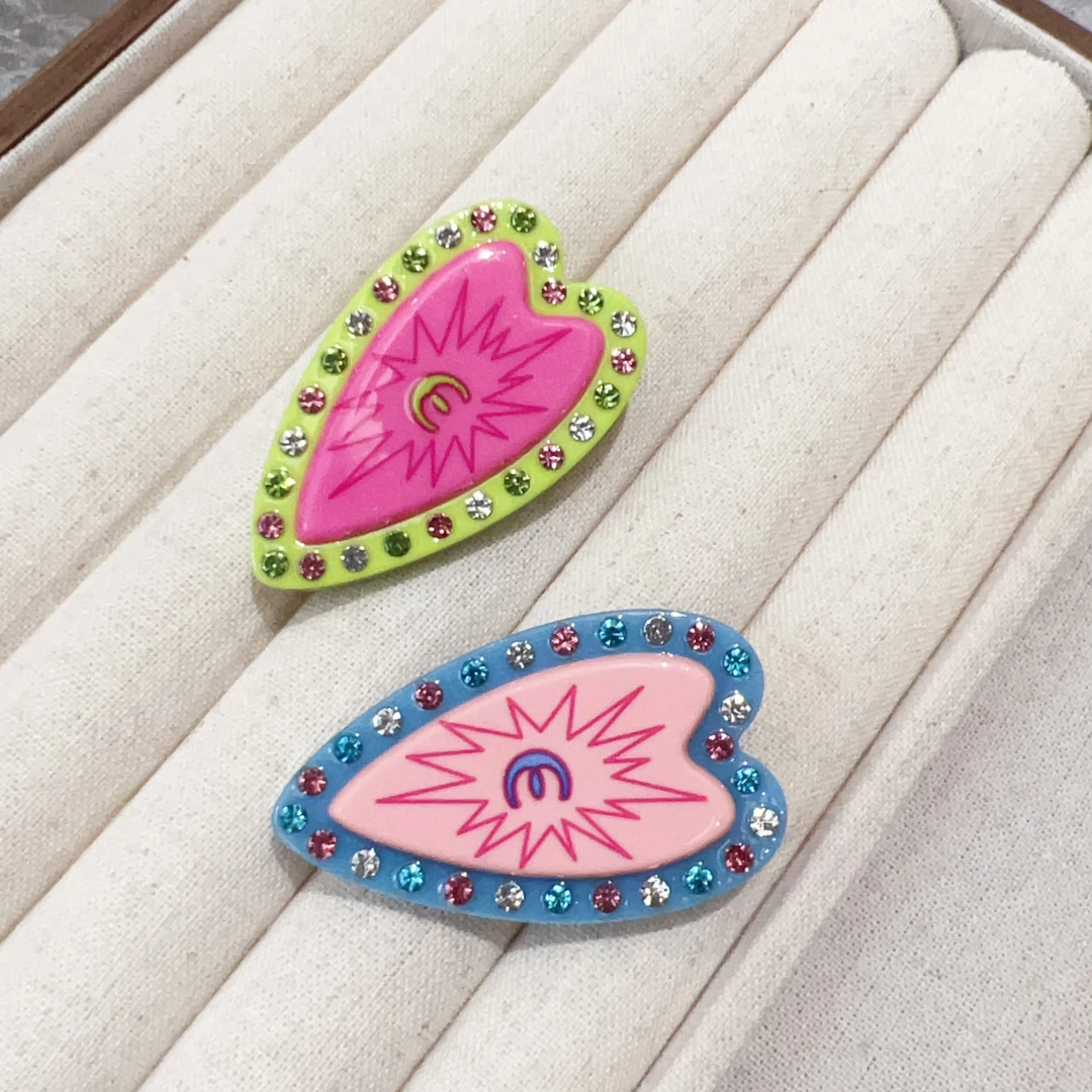 时尚醋酸侧边夹刘海夹J1133