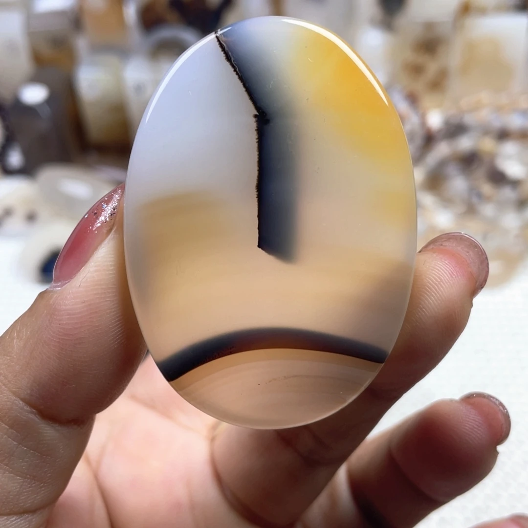 玛瑙/玉髓未镶嵌颈饰