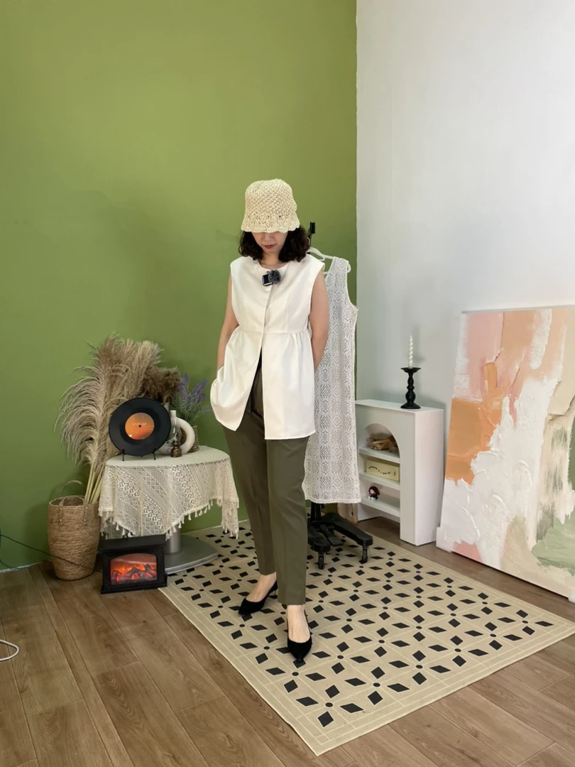 通勤职场马夹气质