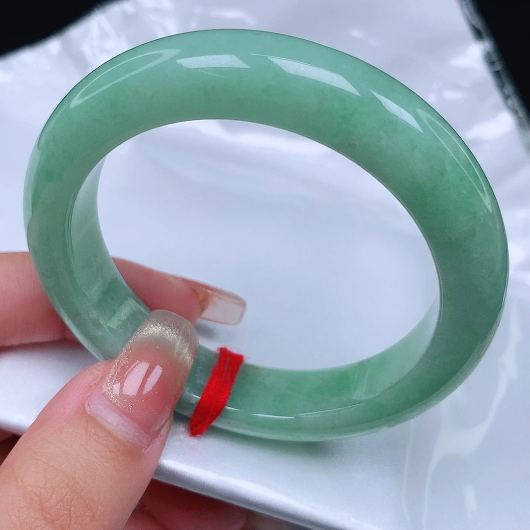 翡翠未镶嵌手镯0517正53