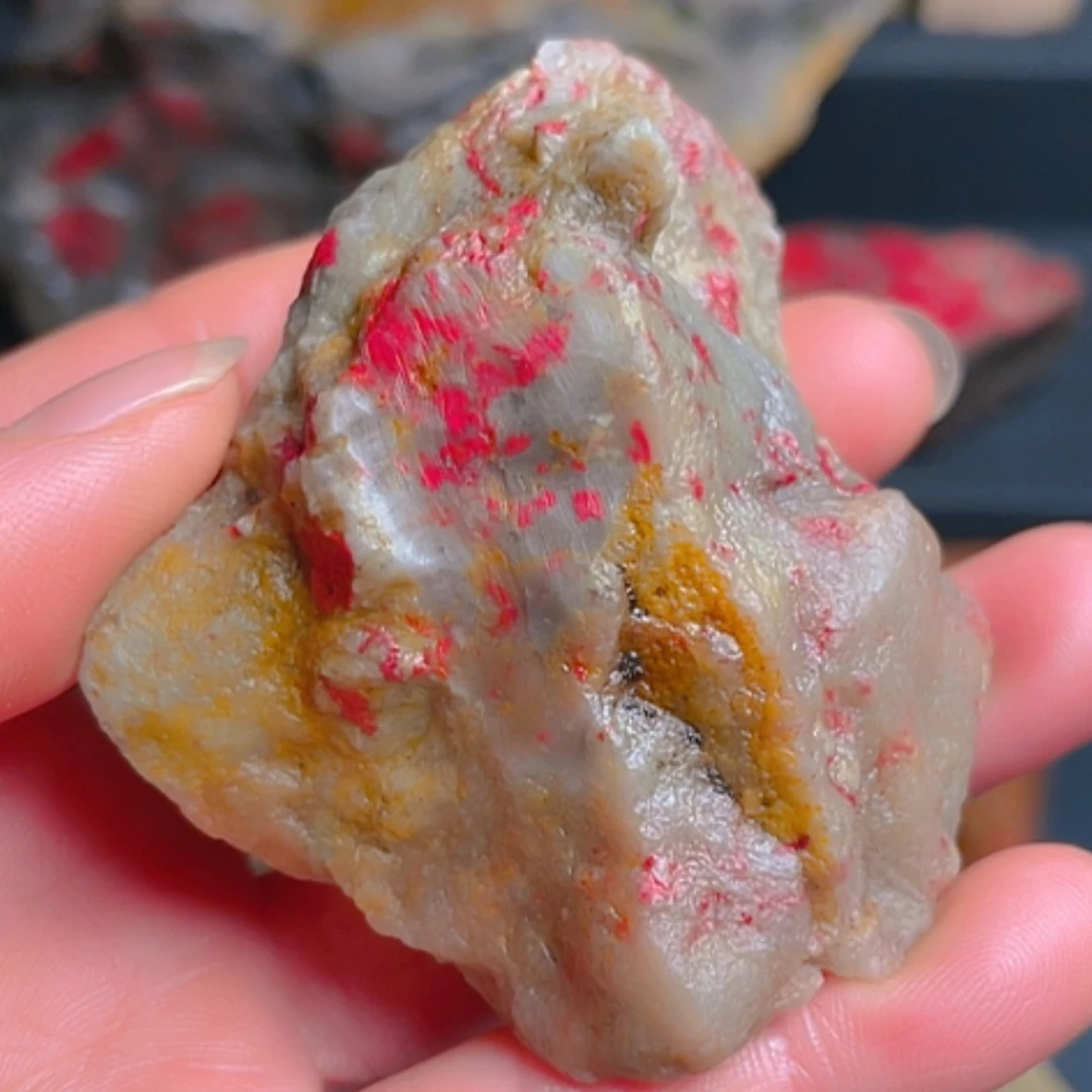 【闪购商品】昌化鸡血石叶**风昌化鸡血石原石