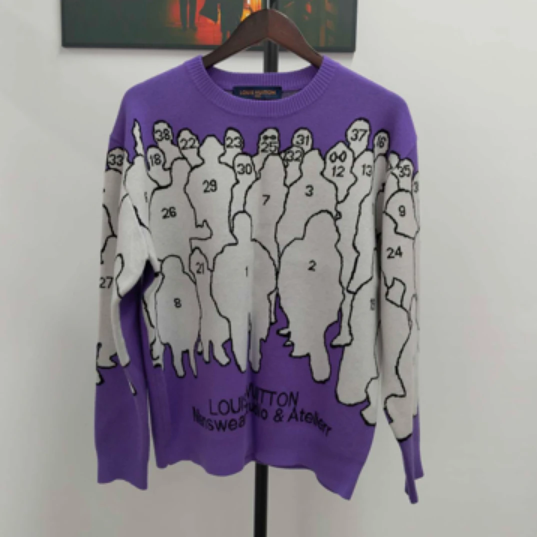 99新 LouisVuitton/路易威登 Louis Vuitton 毛衣  M码/4001
