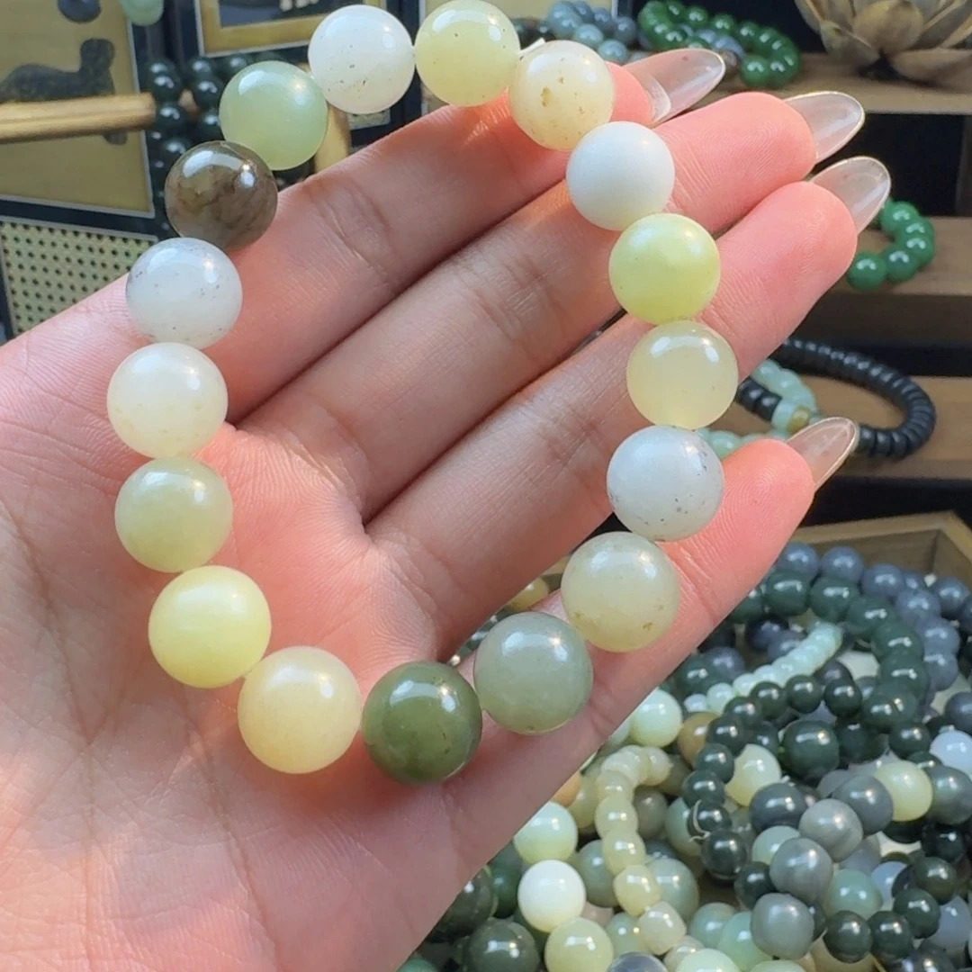 和田玉手链未镶嵌