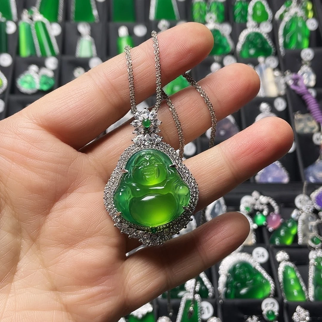 玛瑙/玉髓合金颈饰