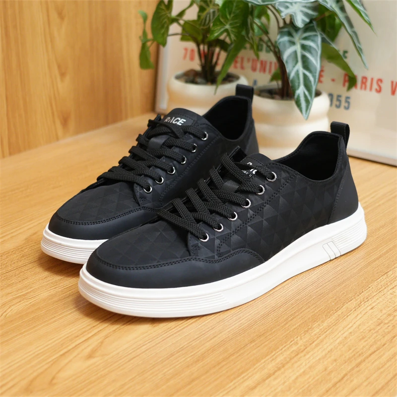 【退货补运费】男士简约百搭平底低帮日常时尚韩版舒适休闲鞋1W069