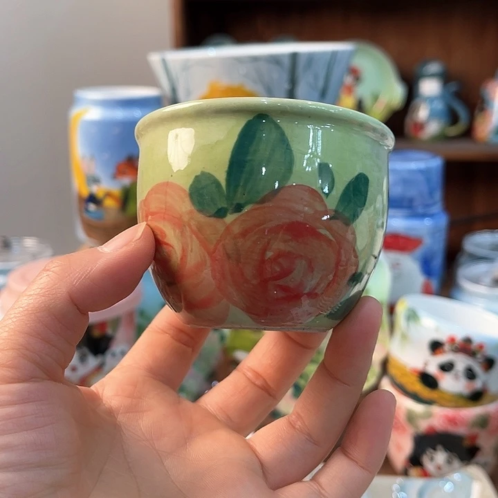 陶景德镇釉下手绘陶瓷