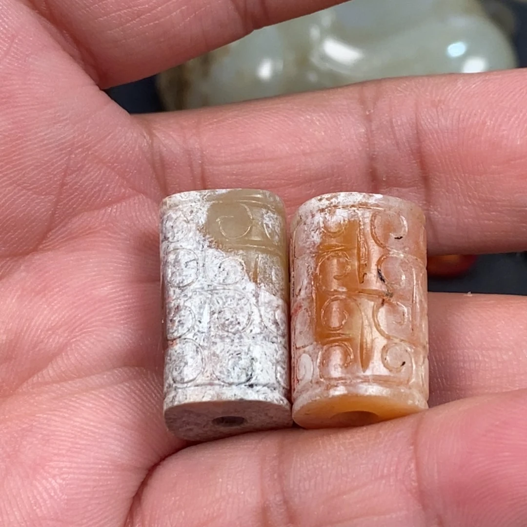 和田玉（糖玉）未镶嵌挂件玥**居