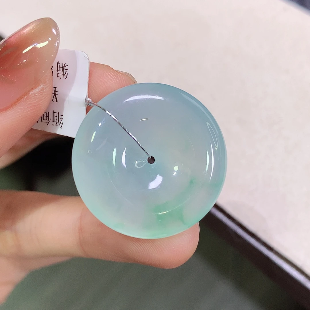 翡翠未镶嵌颈饰26.2-6.1