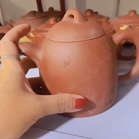 全手工制作宜兴紫砂壶