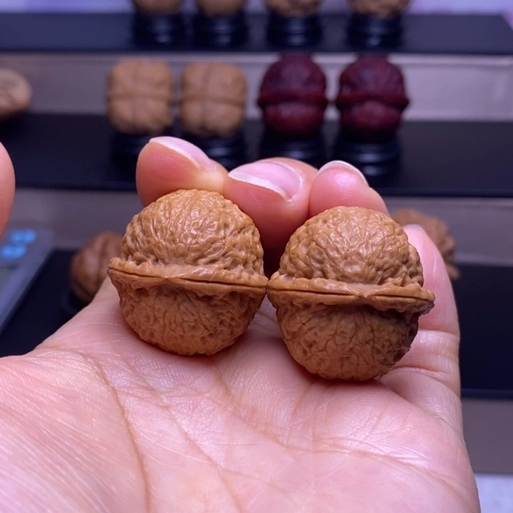 文玩核桃把件福星小铁锤13