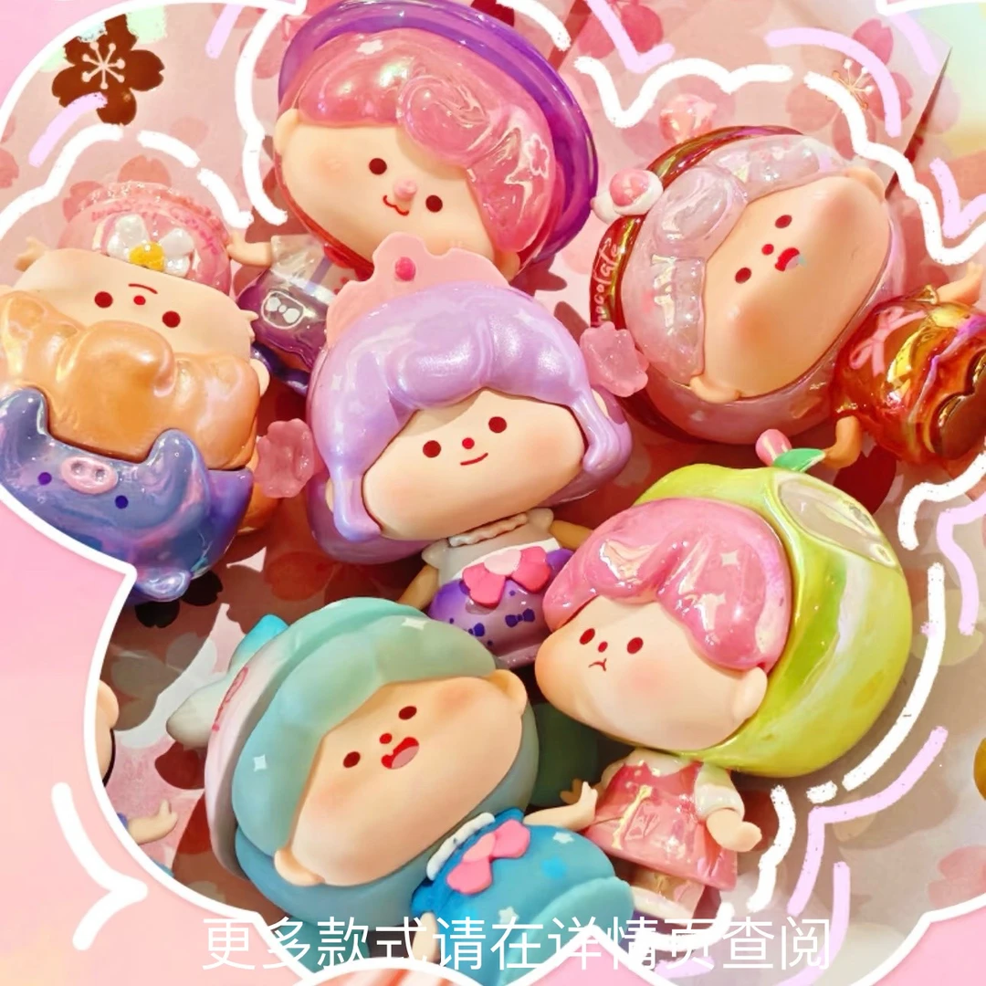 【拆盒】munmun童话樱花季萌粒-许尾号欧泡泡系列盲盒