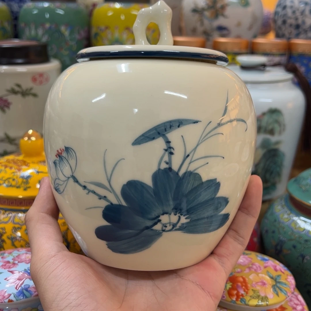 高端款家用茶叶罐