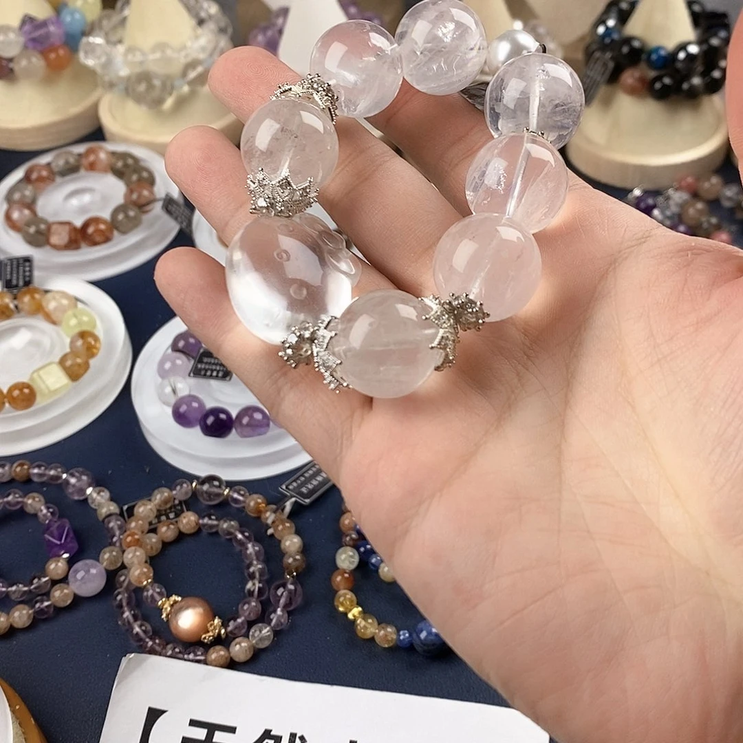 银S925镶嵌手链水晶