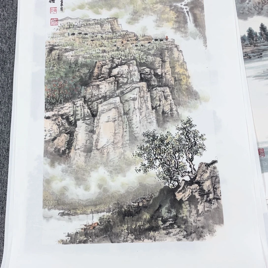 国画被***兽绘画艺术作品展100.50