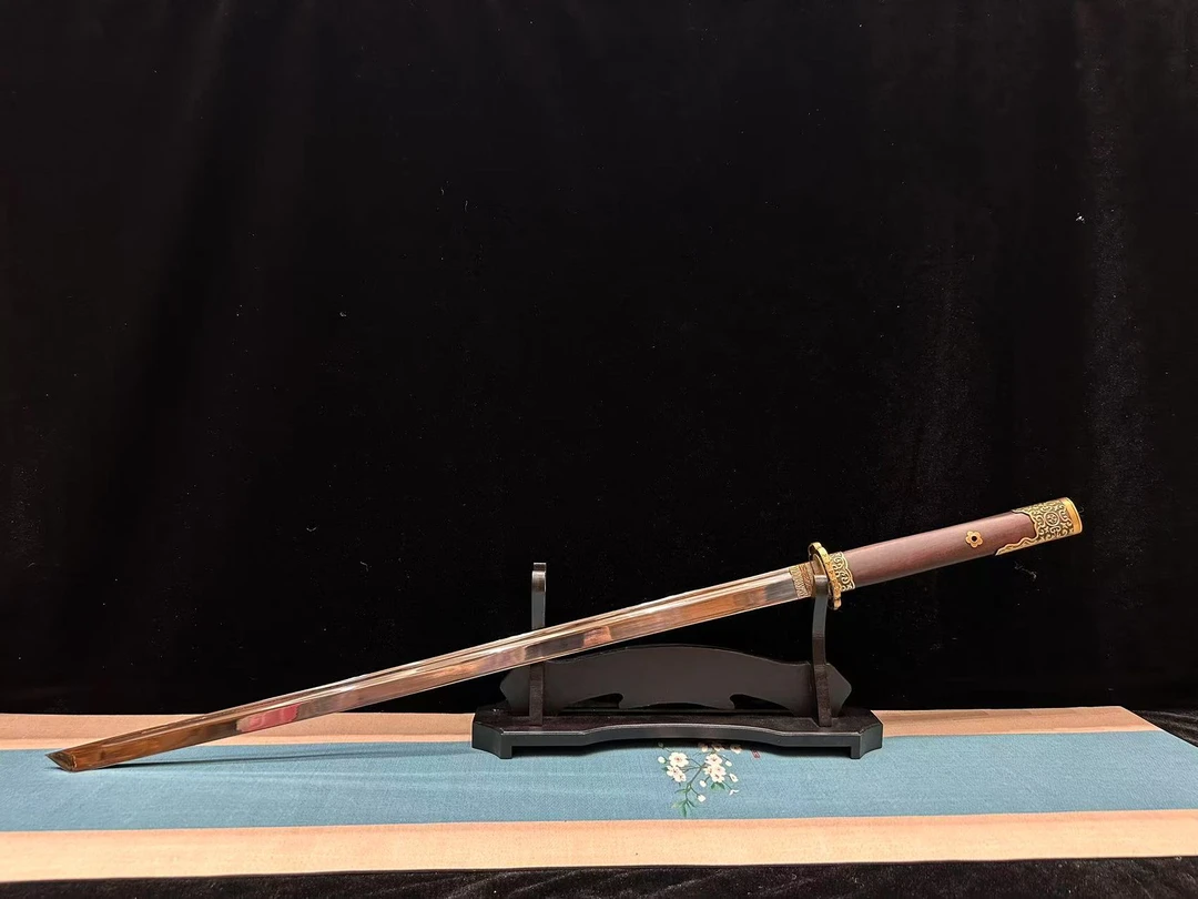 【墨隐星落】X 梅花吹雪 唐刀 T12 镜面 工艺品 未开刃