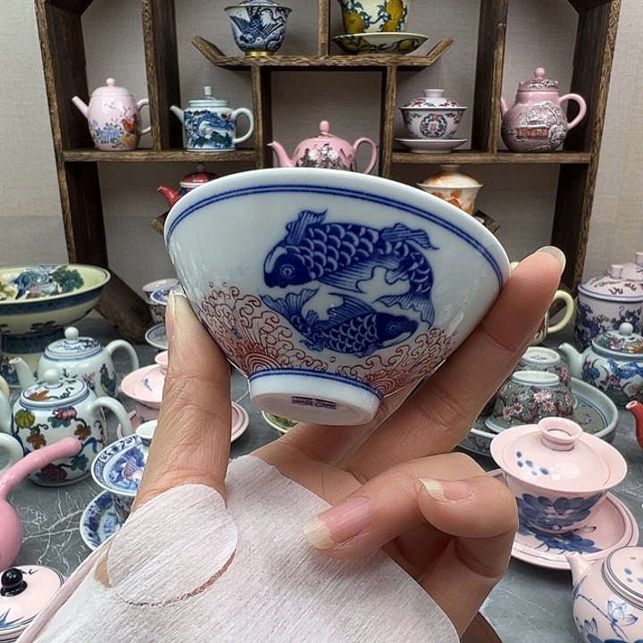 摆件陶景德镇陶瓷567老厂瓷20