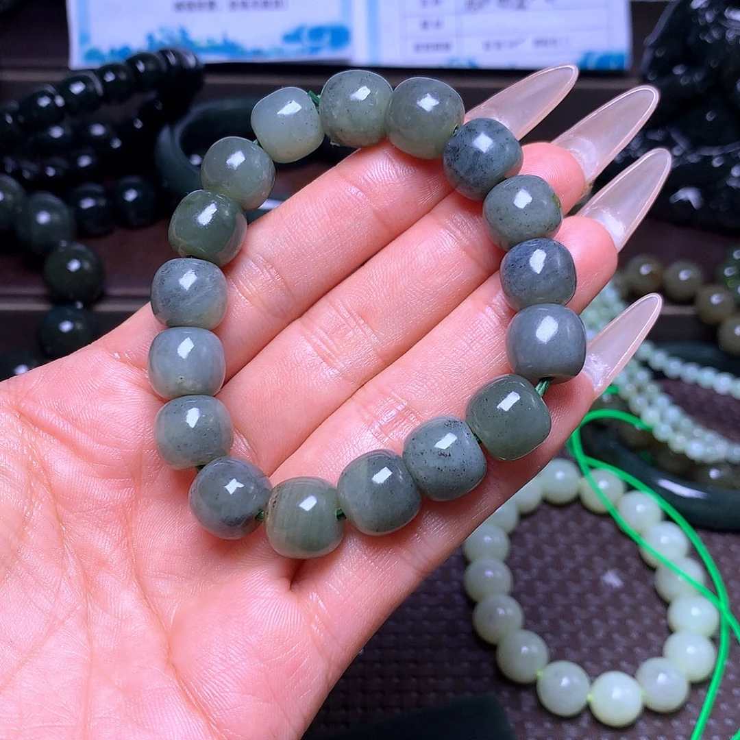 未镶嵌手串和田玉卡12