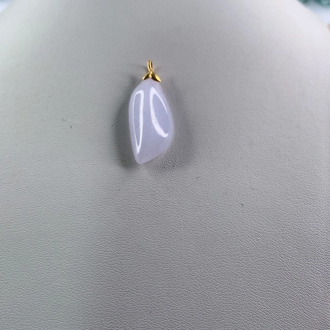 翡翠未镶嵌颈饰缅甸天然A货翡翠 随行