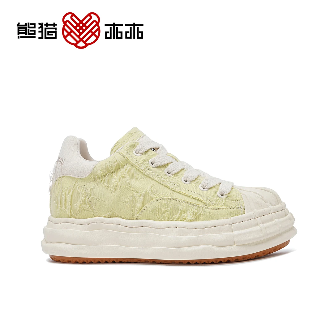 【仲夏调色盘】时尚百搭夏季彩色男女休闲鞋8CM隐形内增高贝壳头鞋