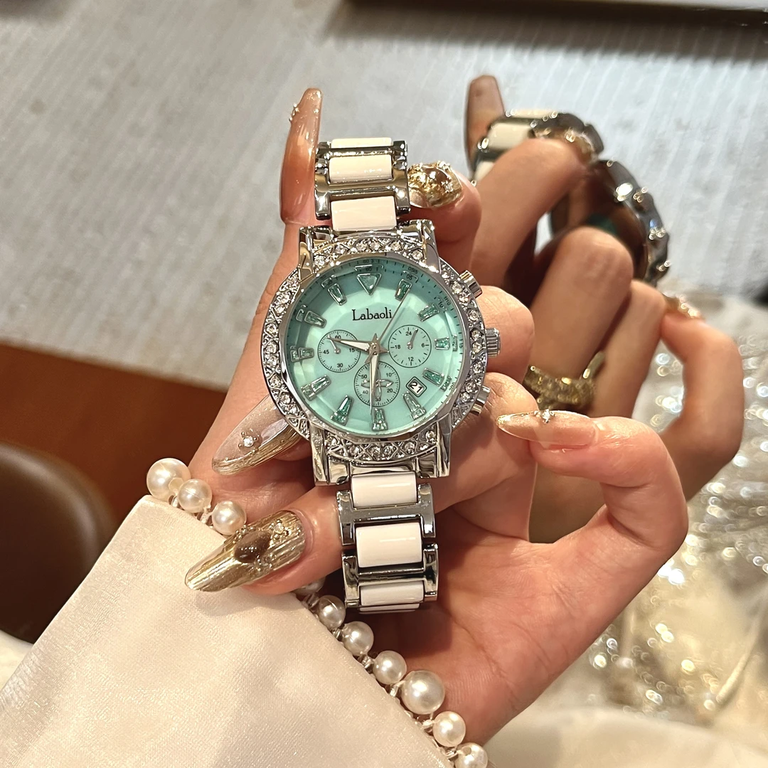 【希可】新款时髦洋气女士钢带手表小众设计感ins气质女表559