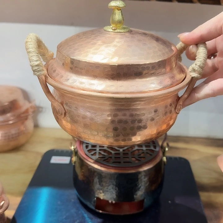 随***便紫铜手工制作16口径