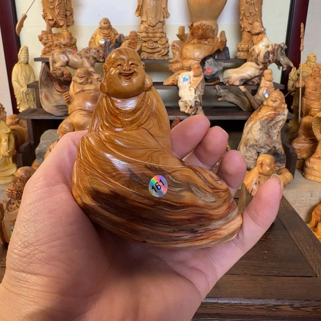 崖柏小木匠艺雕一物一拍