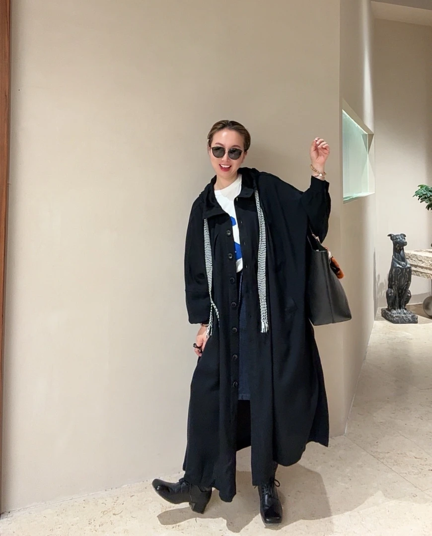 RAW STONE 大廓形长风衣