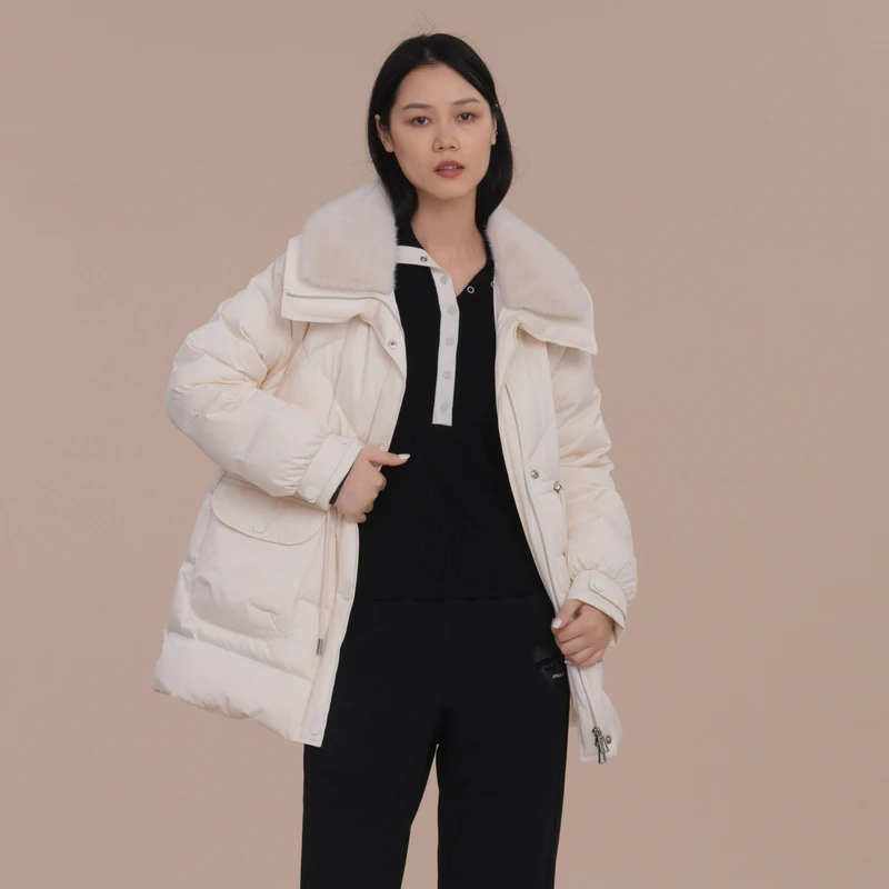 XG雪歌XJ406121A951冬季羽绒服