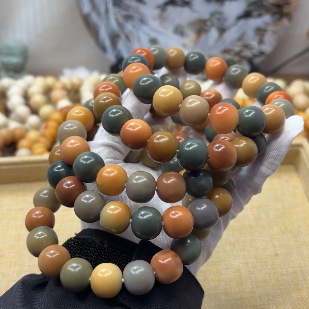 菩提根/象牙果吊坠15水磨无蜡花田错胖苹果福利一锅656