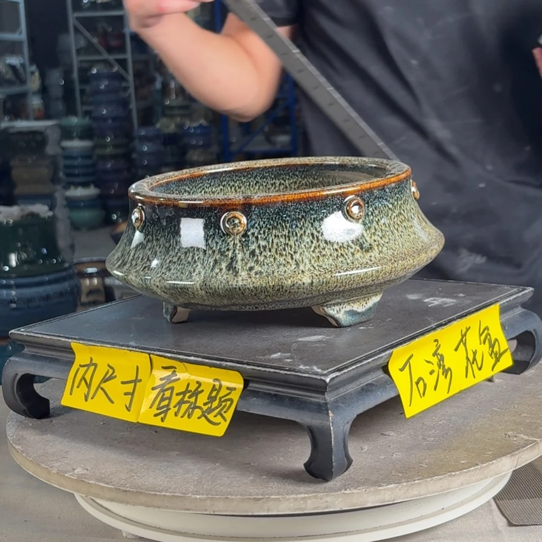 一风堂石湾花盆 内19*7