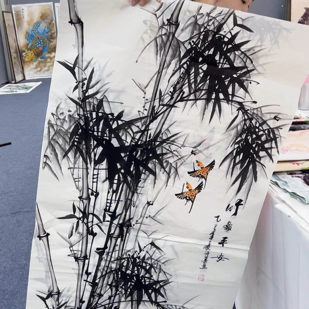 国画事事顺心如意万事如意万事