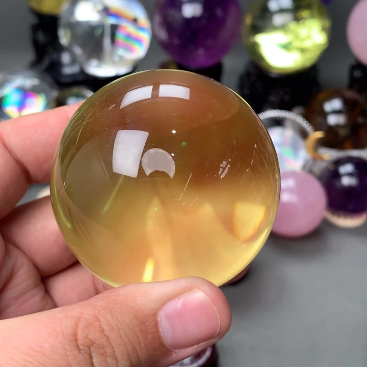 未镶嵌珠宝半成品水晶心****亮水晶5