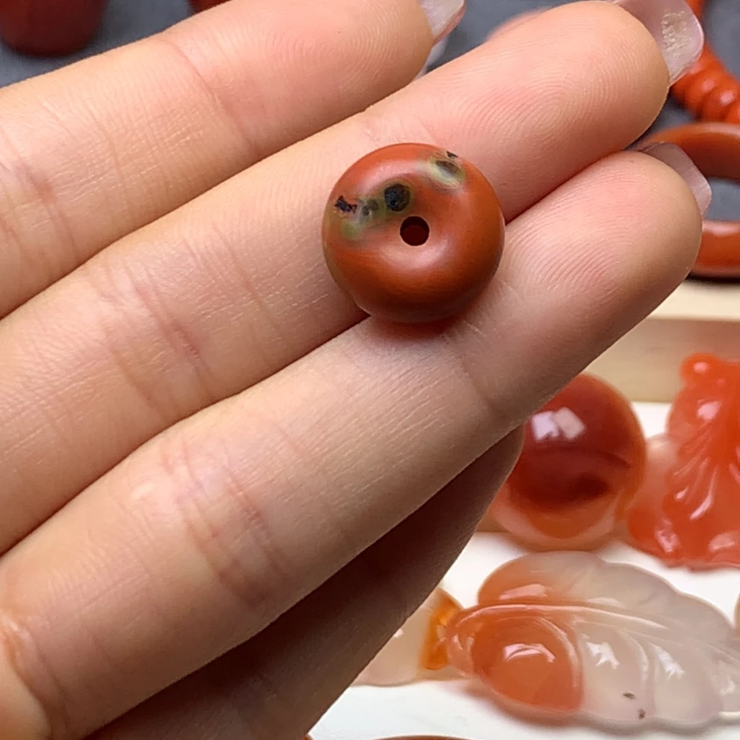 紫***焱南红玛瑙未镶嵌配饰