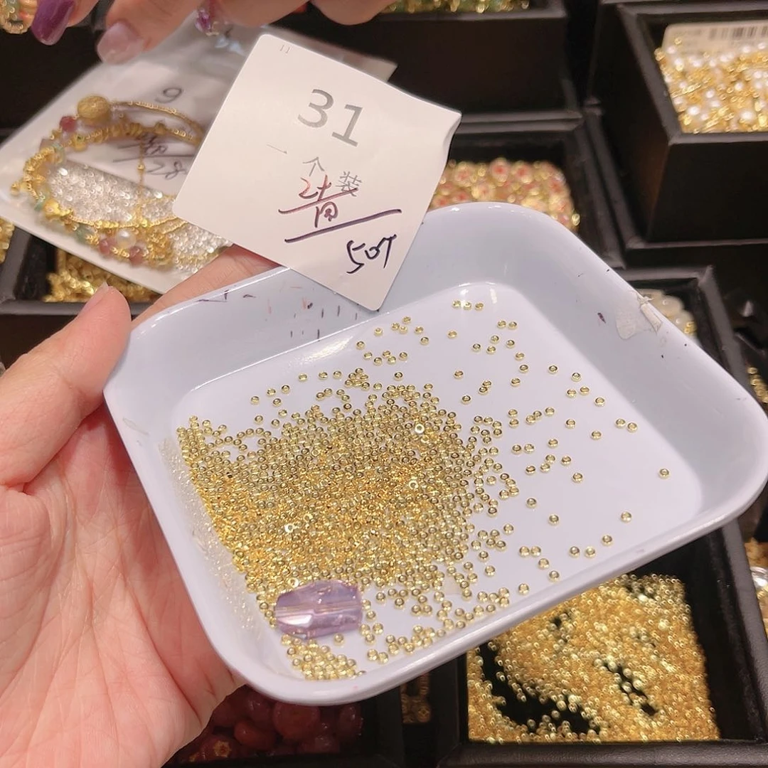 紫晶珠宝半成品银S925镀金镶嵌31