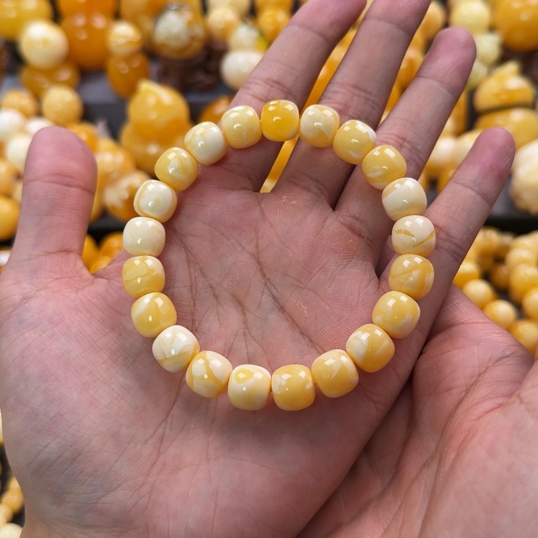 琥珀未镶嵌珠宝奇石11mm同料