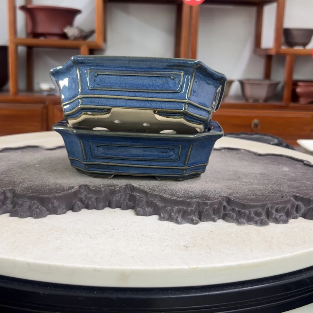 紫砂花盆瑕疵4-14/11-2。。。