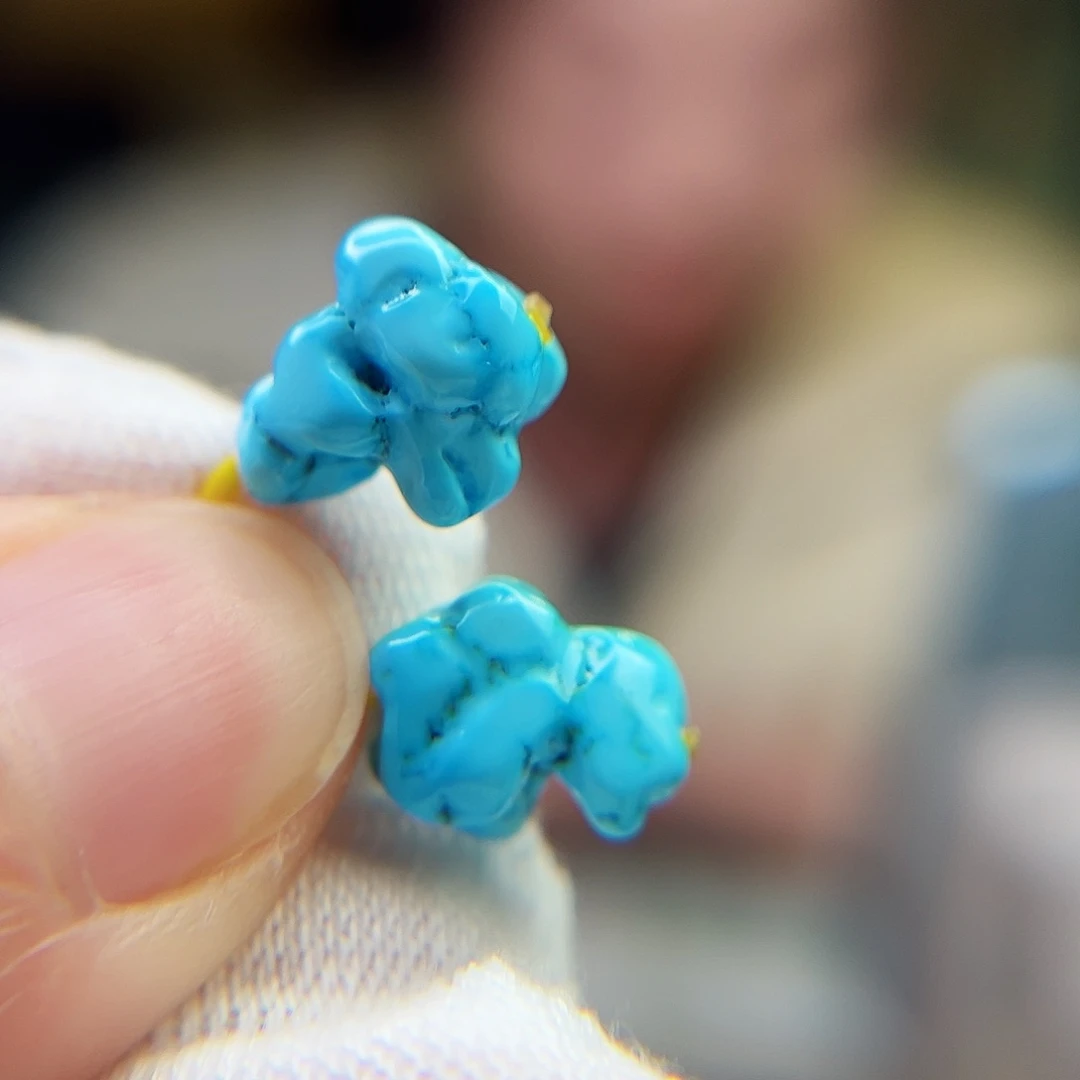 绿松石珠宝奇石未镶嵌