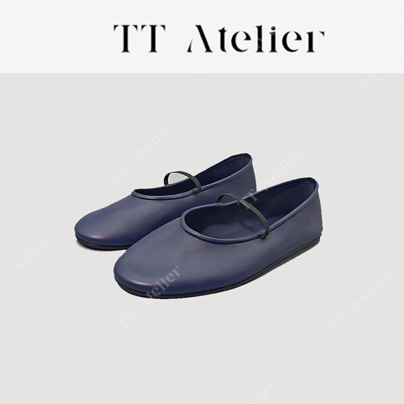 TT设计师【旁白】25新款羊皮柔软好穿短靴美拉德气质鞋子TT250249