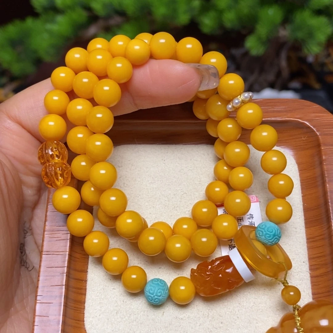 【闪购商品】手链蜜蜡未镶嵌手串